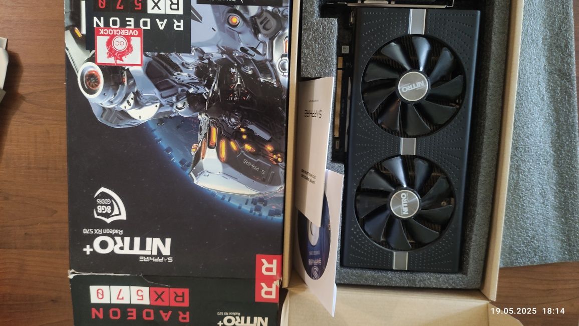 Sapphire Rx 570 8Gb Nitro,Rx 470 4Gb.