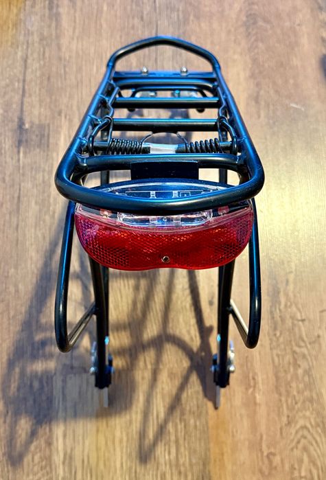 Bagażnik rowerowy aluminiowy w super stanie