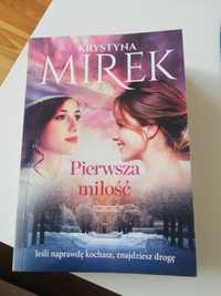 Książka Krystyna Mirek "Pierwsza miłość"