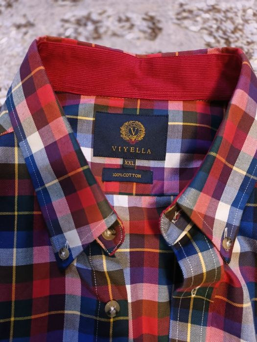 VIYELLA рубашка XXL Шикарная!