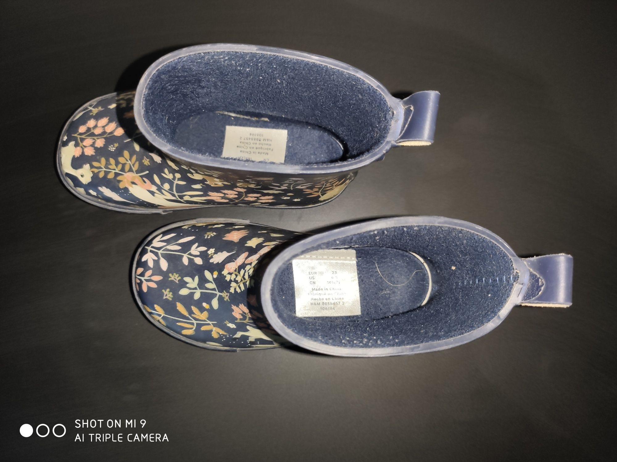 Kalosze dziecięce H&M 23