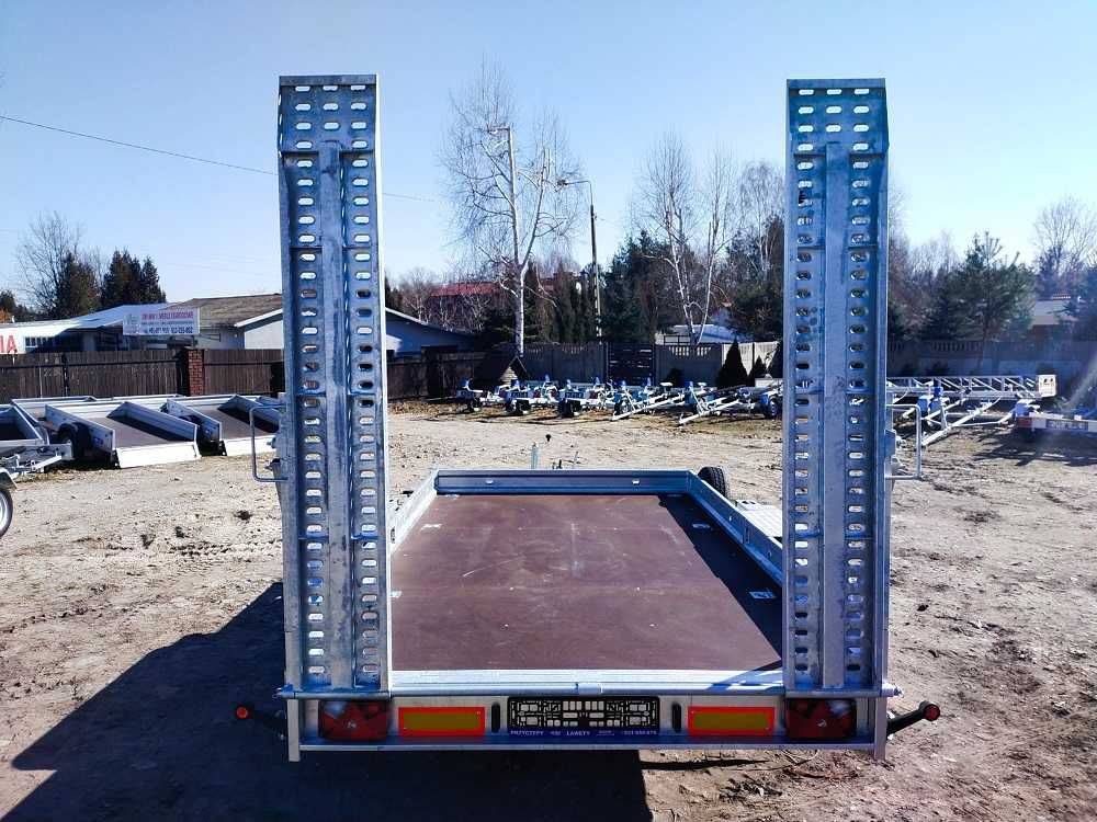 Laweta przyczepa 3,00x1,5 DMC 2700kg minikoparkę  pod Koparkę Walec