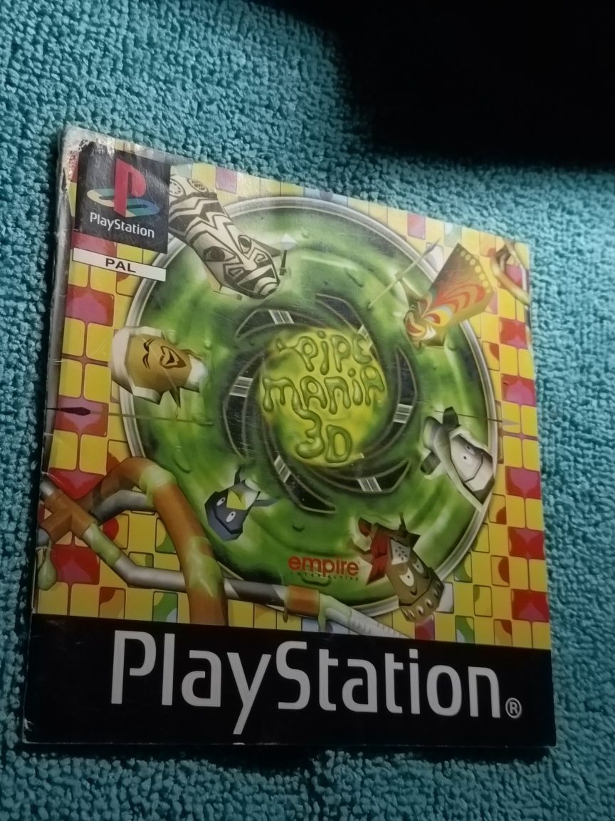 PlayStation 1 Pipe Mania 3D ps1 psx psone Książeczka Manual