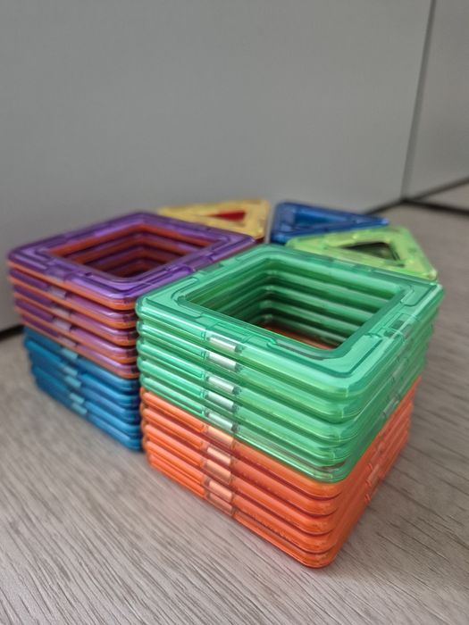 Магнітний конструктор, великі деталі, 50 шт