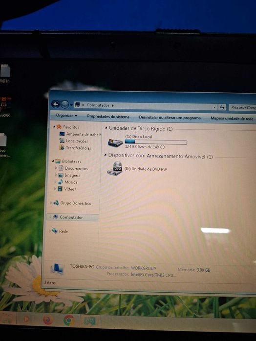 Toshiba A100 Windows7 3gbram Disco 160gb RF184