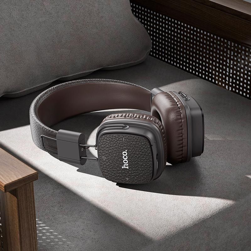 Наушники Hoco W56 Marshall беспроводные накладные уши гарнитура JBL