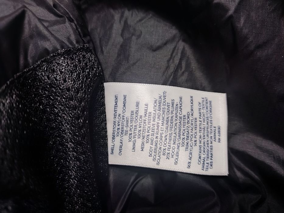 Чоловіча зимова пухова куртка парка Lands End. S та S tall (М)