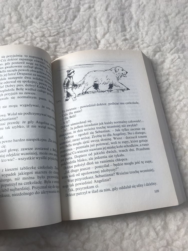 Bella i Sebastian - C. Aubry, stara książka dla dzieci vintage