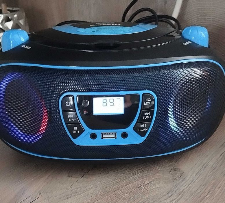 Odtwarzacz CD Boombox WISCENT Radio