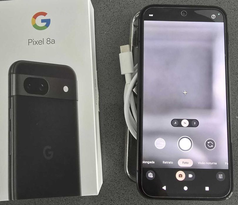 Google Pixel 8a 256GB - como novo c/ garantia válida até maio de 2027