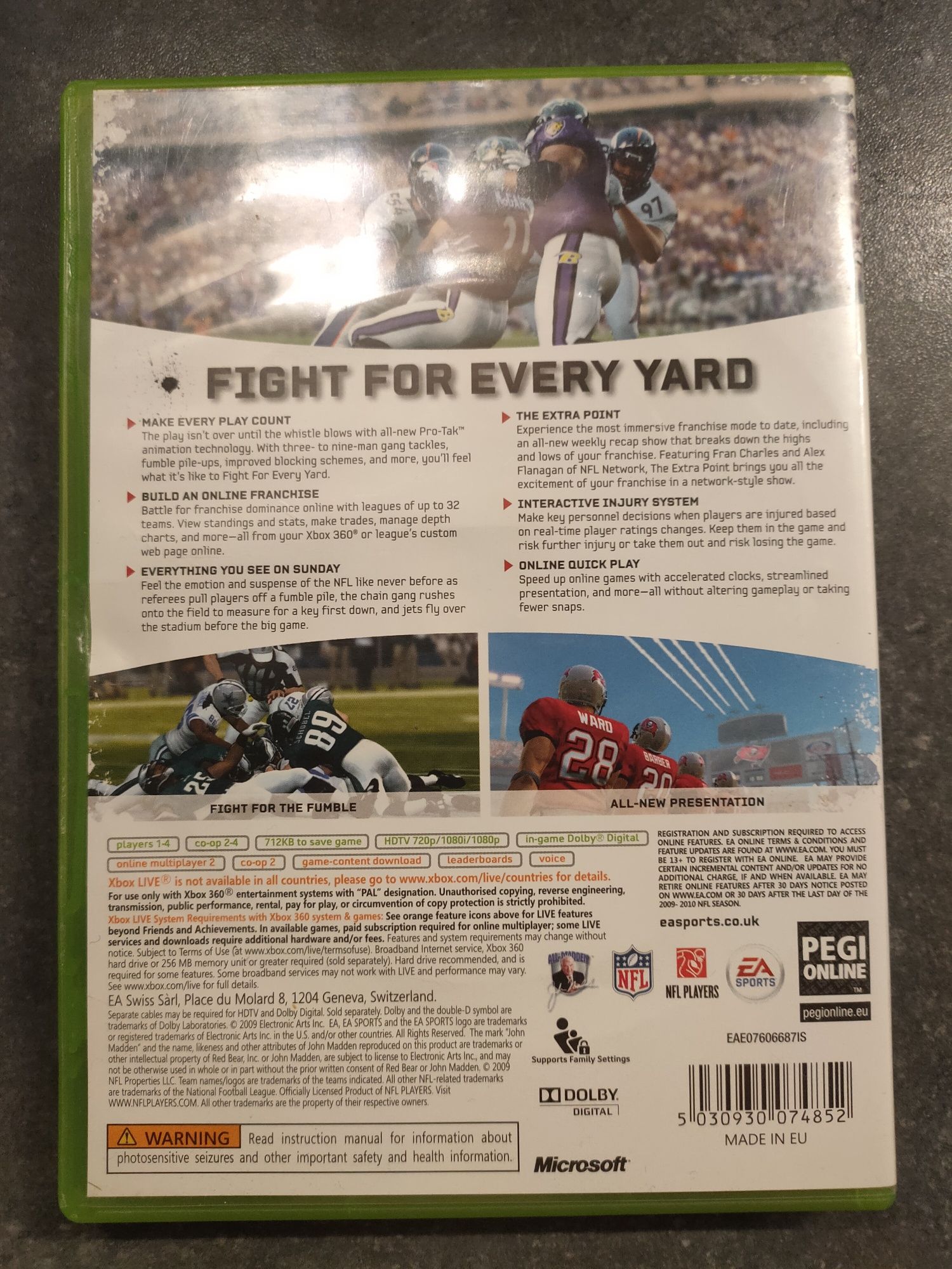 Madden NFL 10 Xbox 360