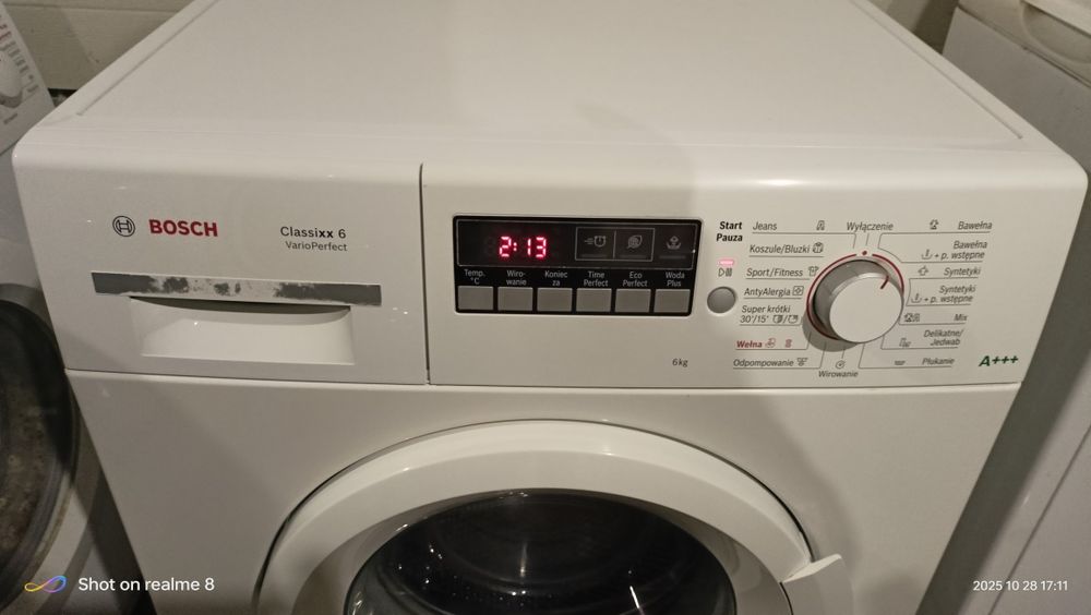 Pralka Bosch 6 kg, sprawna transport gwarancja