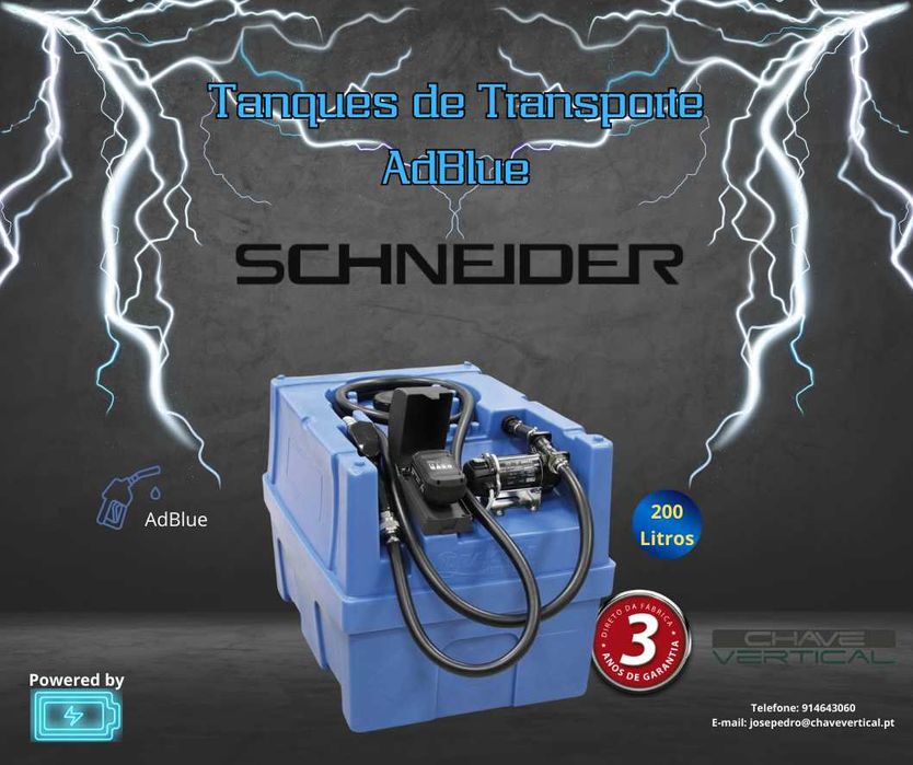 Tanque de Transporte de AdBlue a Bateria JR19