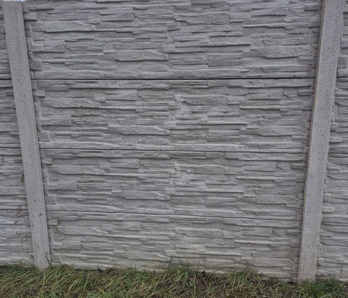 Ogrodzenie betonowe, płyty betonowe, słupki betonowe 1m