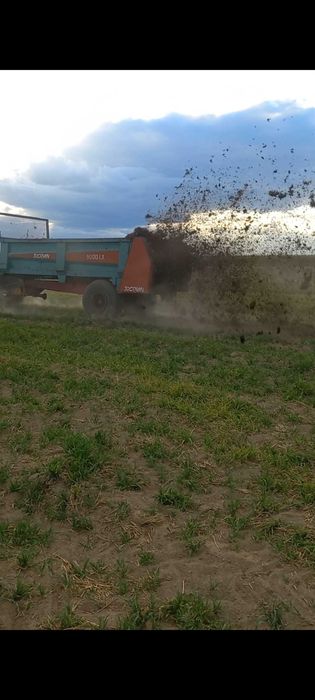 Rozrzutnik obornika JOCQUIN 9000/Ładowności 7 Ton/