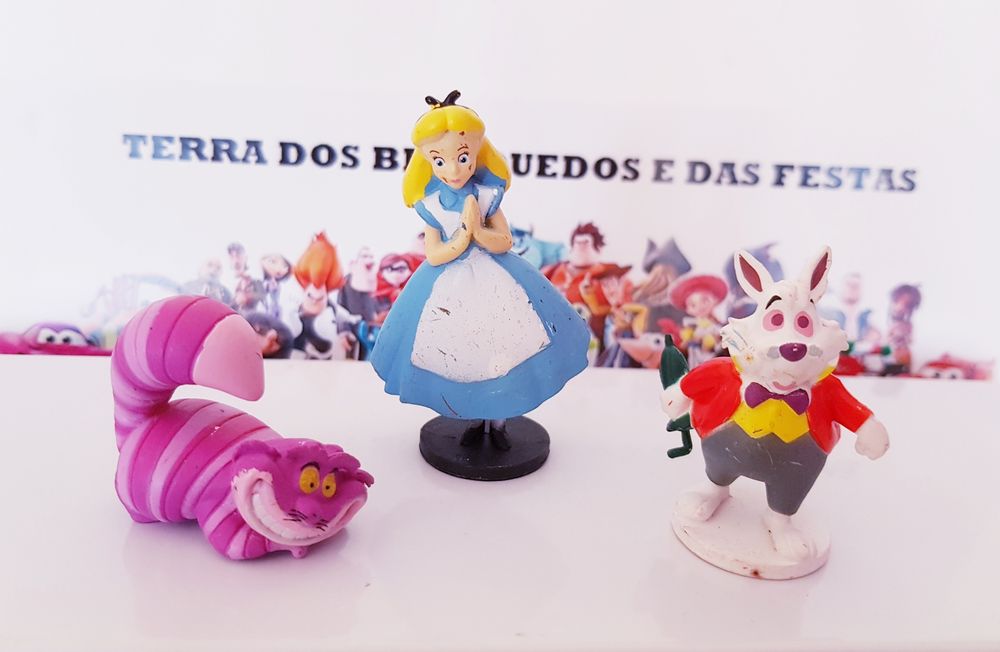 3 pcs Alice no pais das maravilhas (Portes Incluidos)