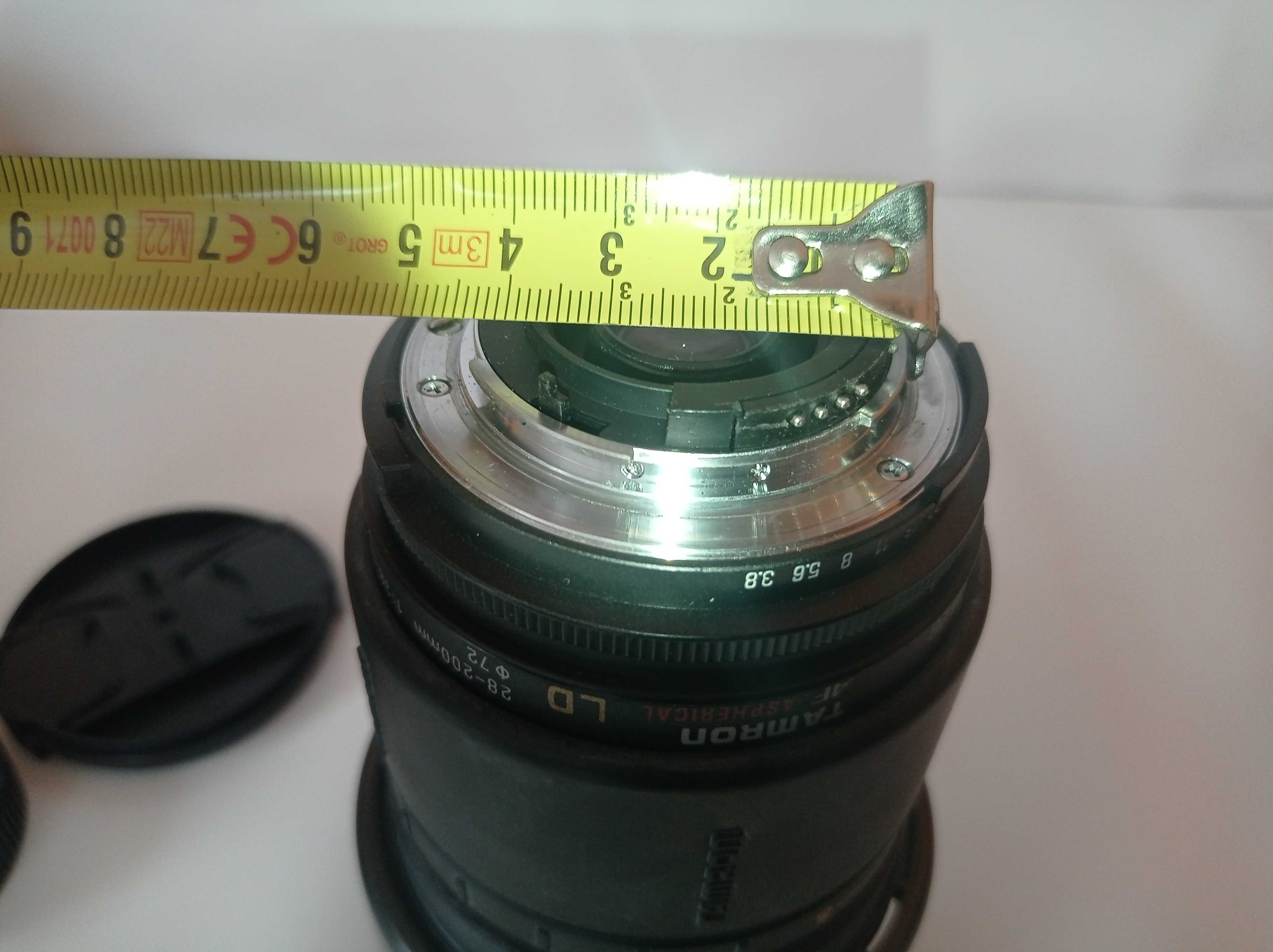 Obiektyw Tamron AF 28-200 Aspherical LD 1:3.8-5.6 72mm (Nikon)