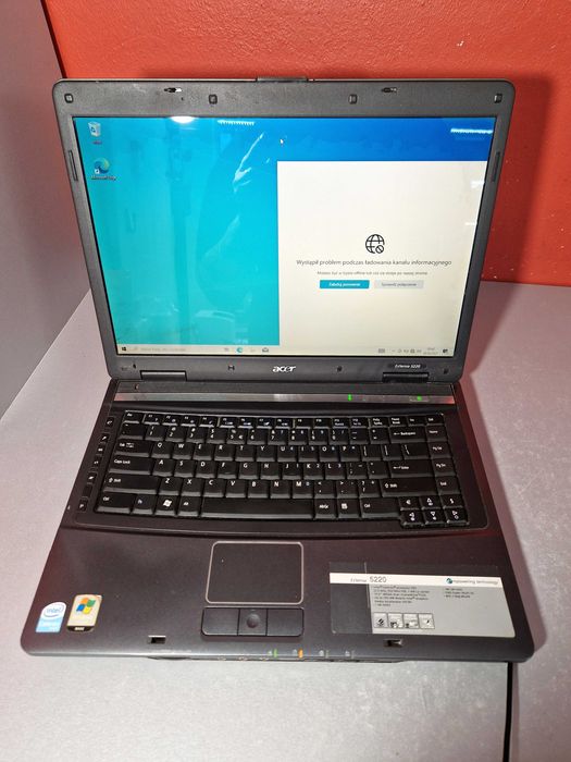 Laptop Acer EXTENSA 5220 15,4" 2 RAM Dysk 160GB