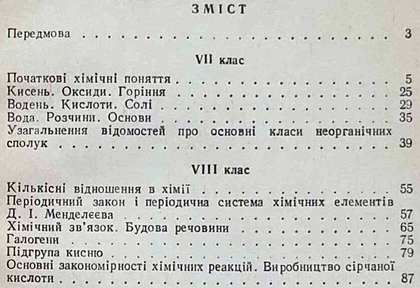 Раздаточные карточки по химии, VII и VIII классы (Шовкопляс А. К.)