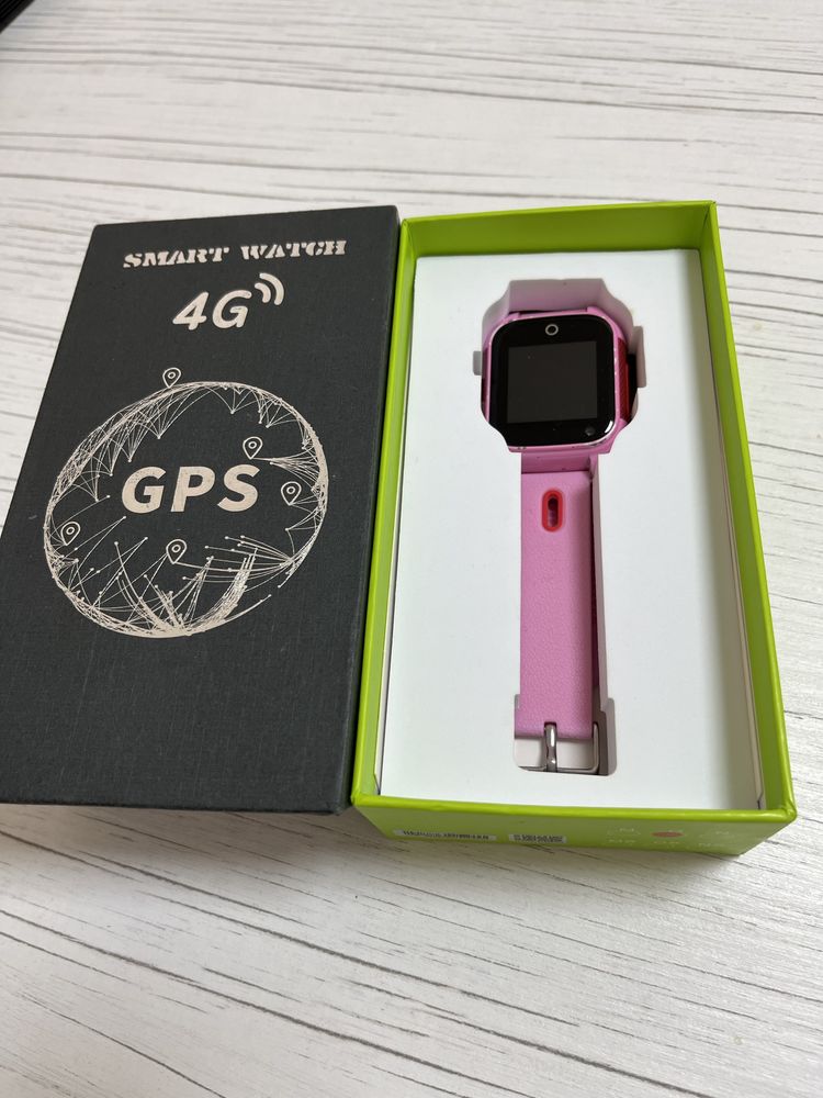 Смарт-годинник дитячий JETIX DF100 з GPS Pink
