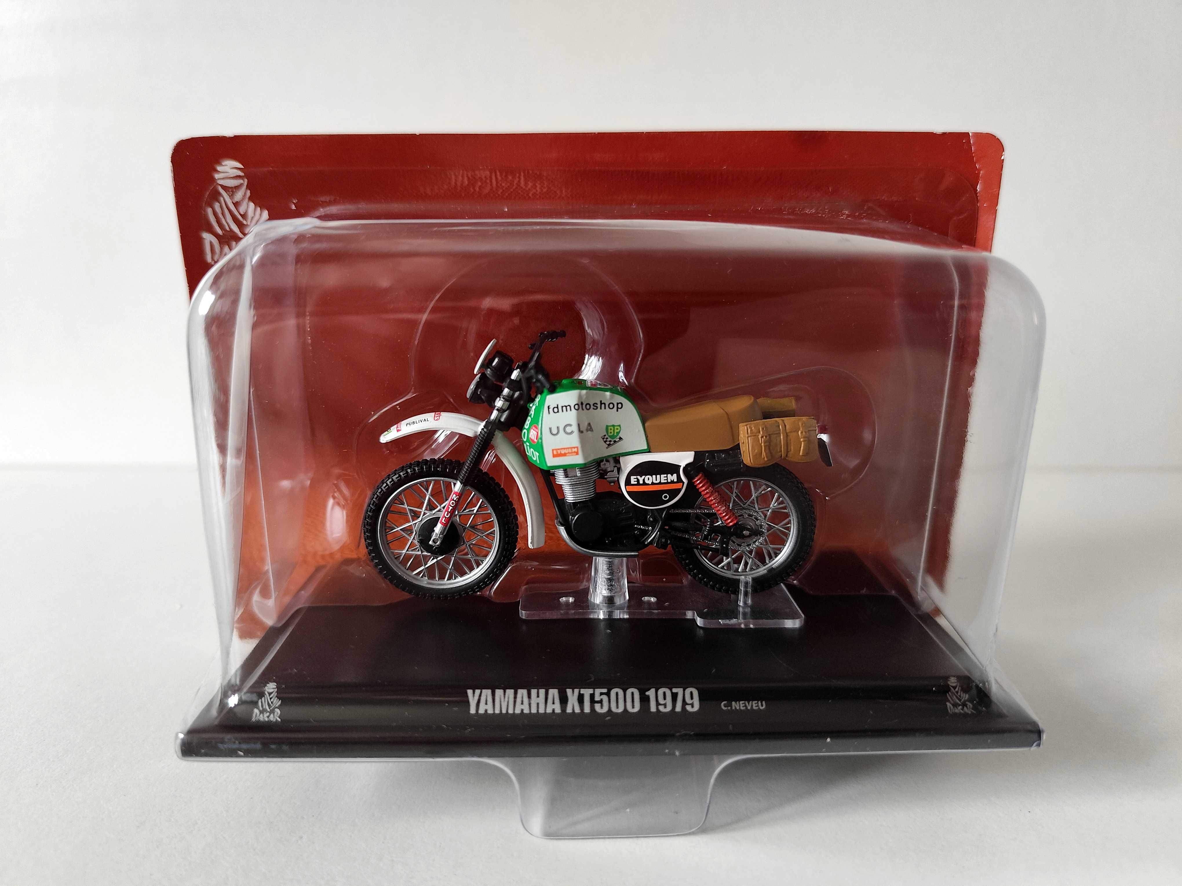 Yamaha XT500 Paris Dakar 1979 C. Neveu DeAGOSTINI Motocykl 1:24