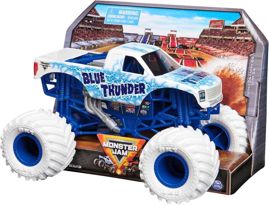 Монстр-траки Monster Jam 1:24 Оригінал Бетмобіль, Дракон, Мегалодон...