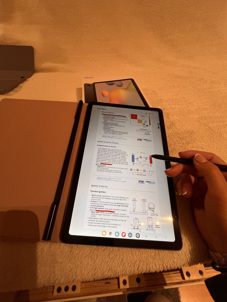 Tablet Samsung galaxy S6 lite + rysik