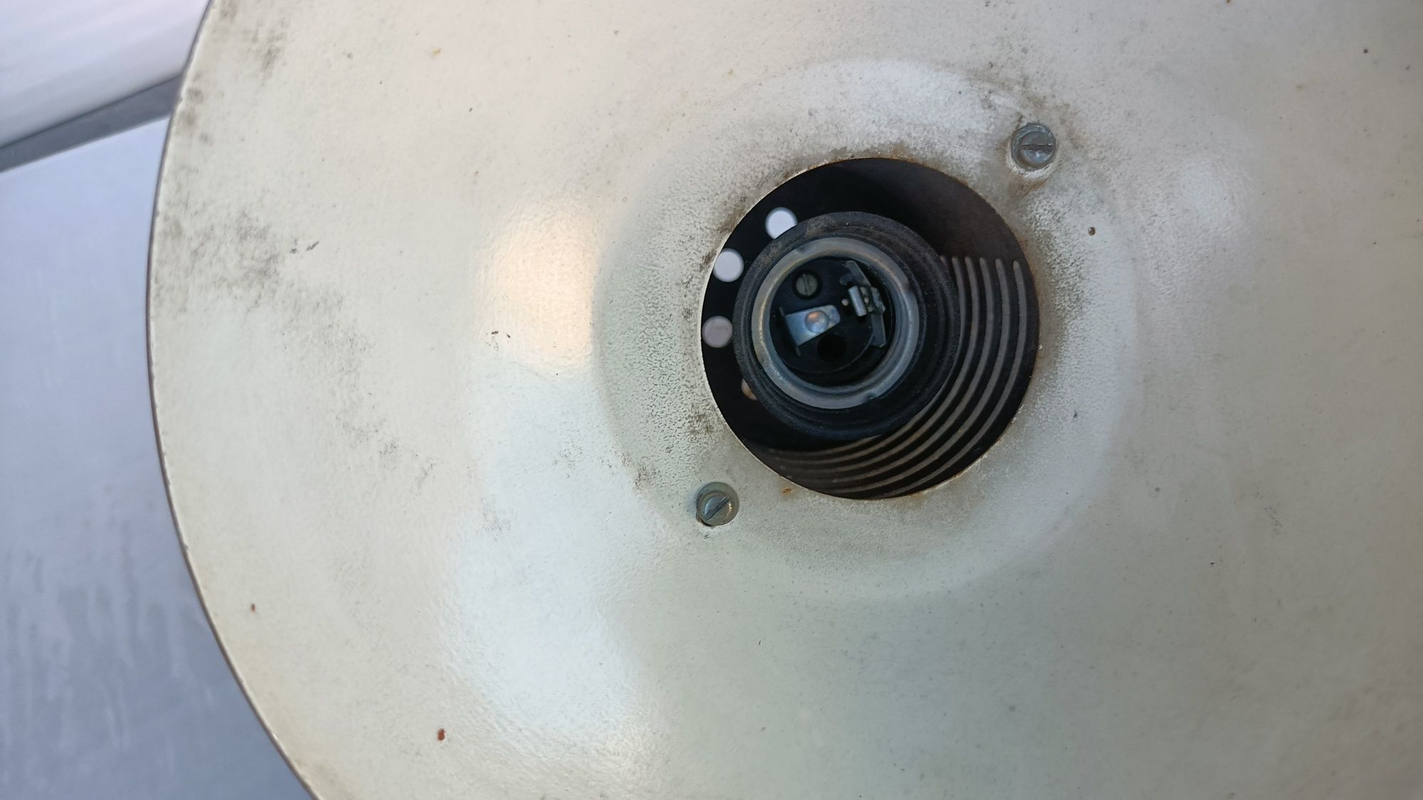 Lampa Biurkowa Kreślarska POLAMP PRL B 090 Pułtusk Stara