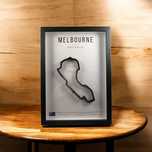 Об'ємна Рамка з 3D Трасою MELBOURNE 32x23x3 F1 Melbourne Grand Prix