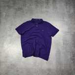 MĘSKA Koszulka Polo Elegancka Kołnierzyk PREMIUM Fiolet Ralph Lauren