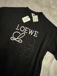 Nowy Czarny t-shirt Loewe