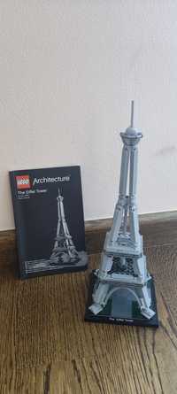Lego Architecture Wieża eiffla, Luwr, burj Khalifa