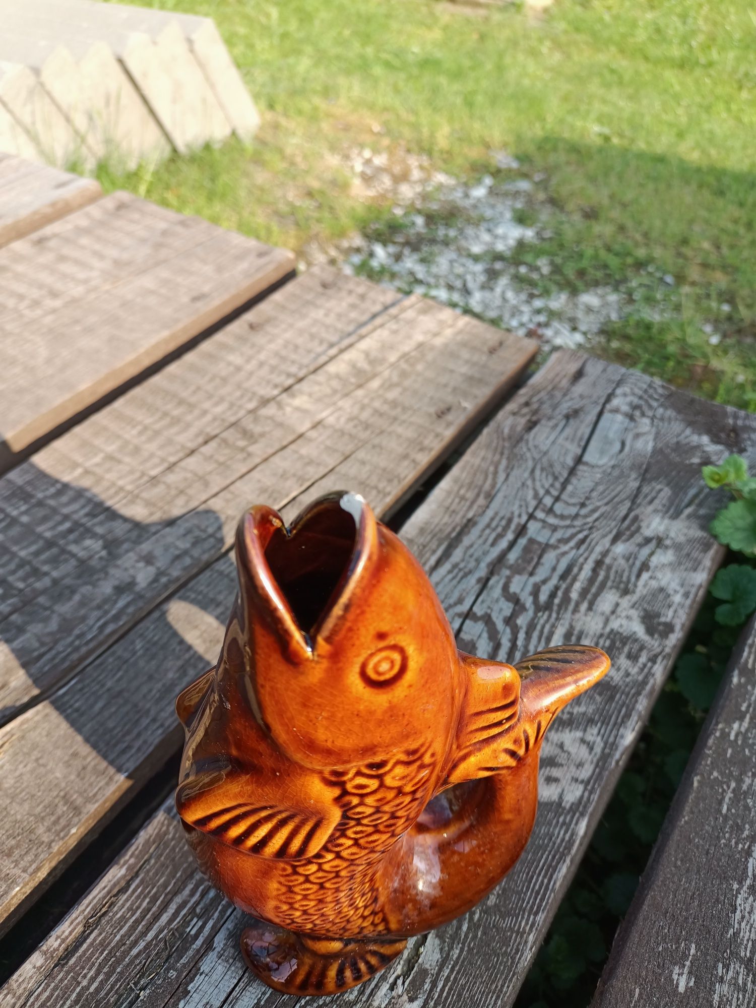 Figurka porcelanowa ryby