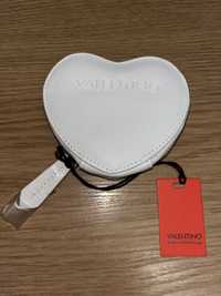 Nowy oryginalny damski mini portfel Valentino portfelik serce