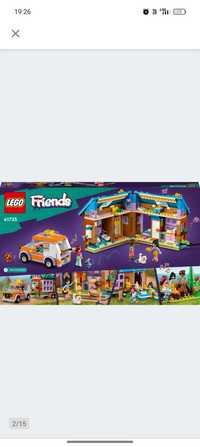 Zestaw LEGO friends mobilny domek nowy 41735