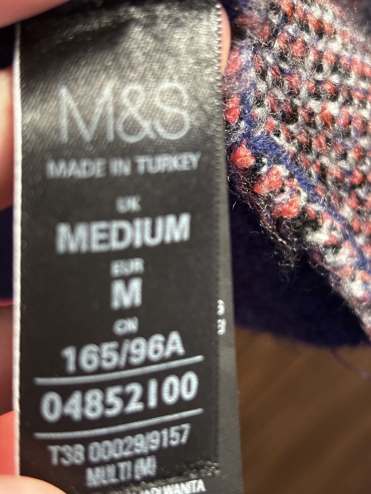 Dlugi sweter kardigan plaszcz wiosenny M&S