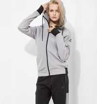 жіноча кофта худі zip hoodie Adidas 
size XS