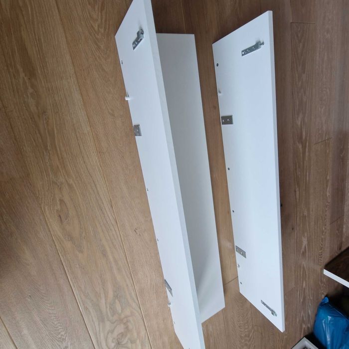 Półka wisząca biała