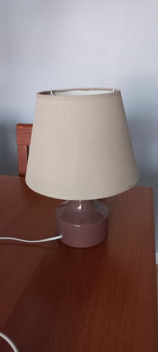 Lampka nocna beżowa