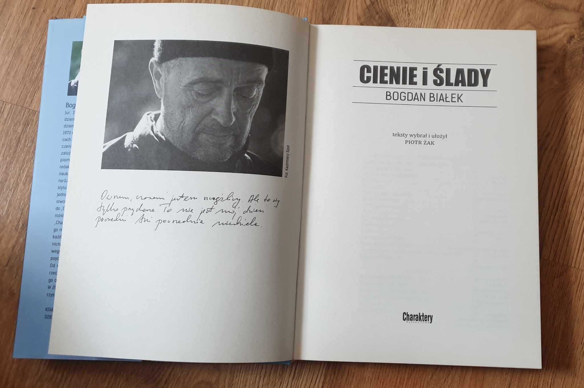 Cienie i ślady Bogdan Białek