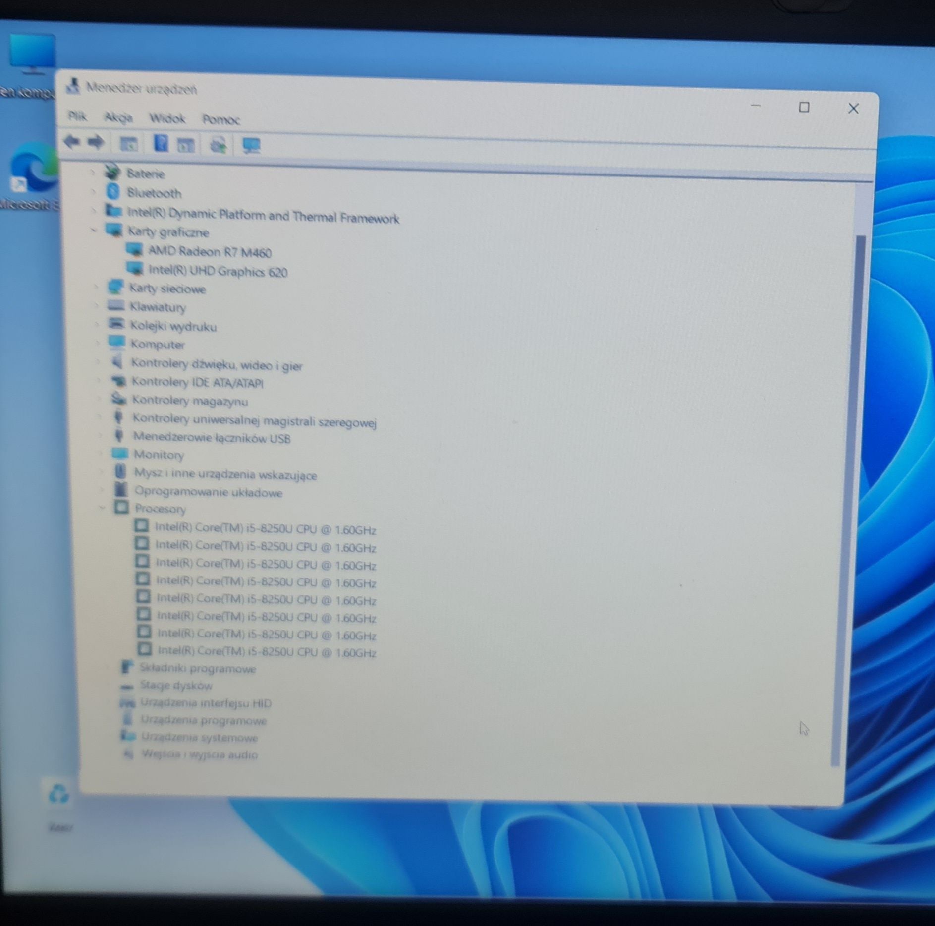 Laptop DELL, Intel I5, 8GB ram ddr4, 128GB SSD m2 + 500Gb hdd, 15,6 ca