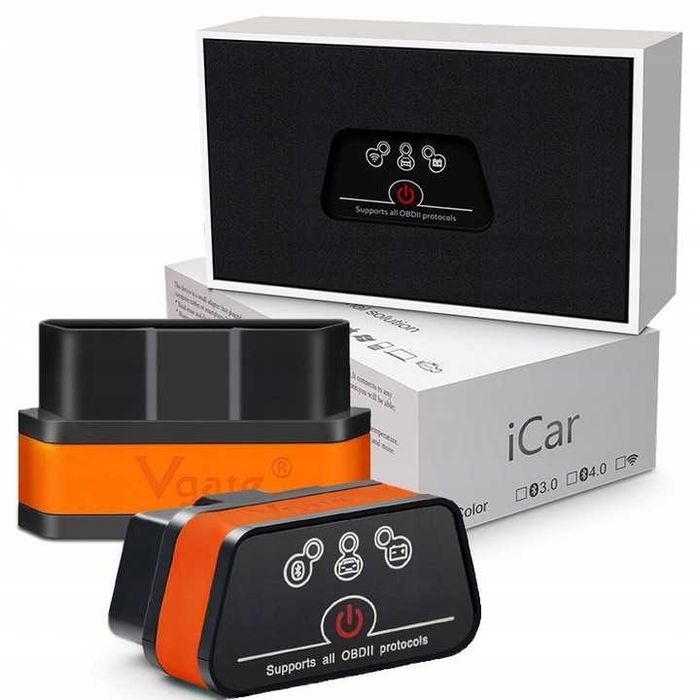 Interfejs Diagnostyczny ELM327 iCar2 Vgate OBD2 PL kasowanie błędów au