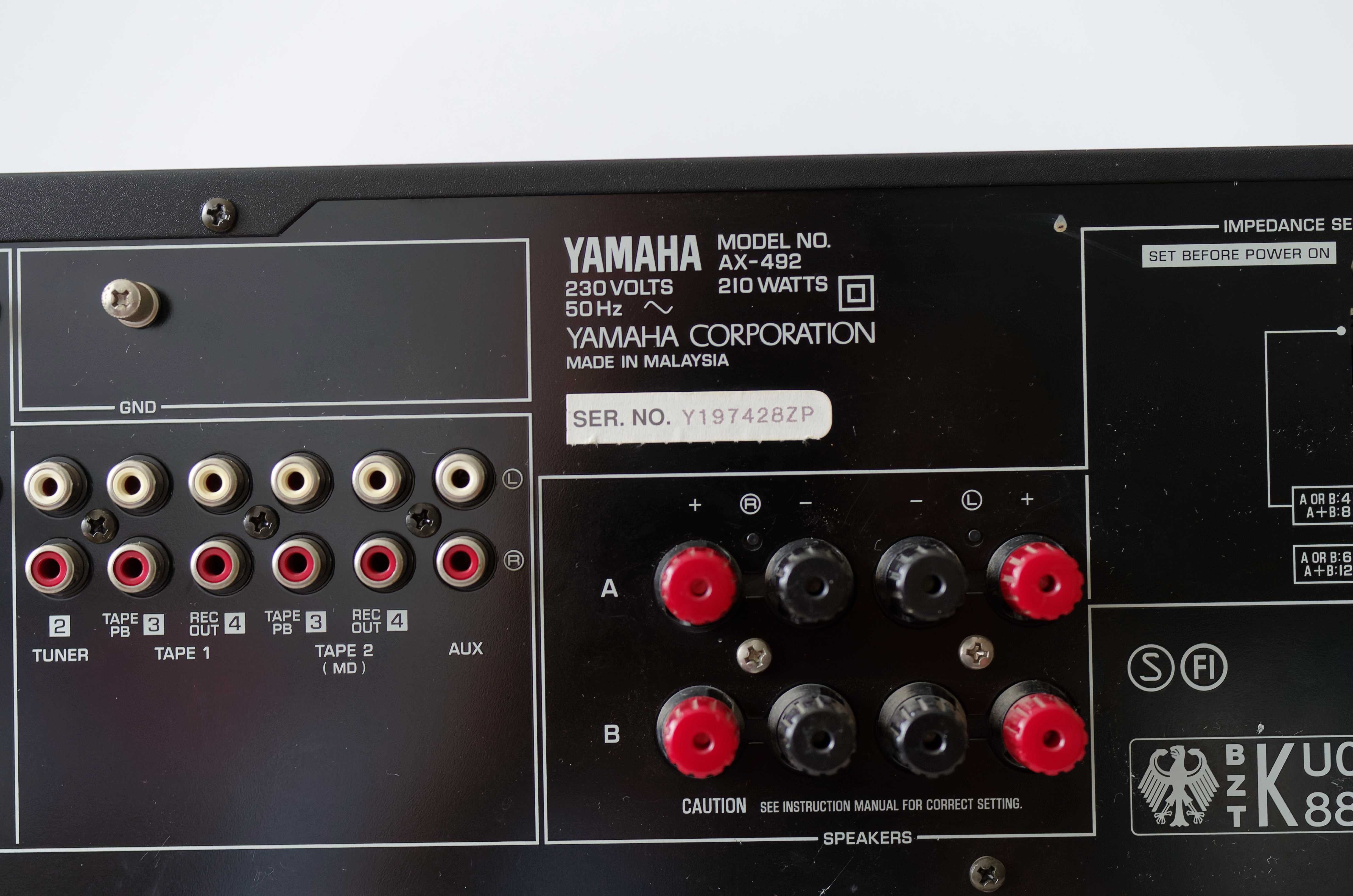 Wzmacniacz Yamaha AX-492