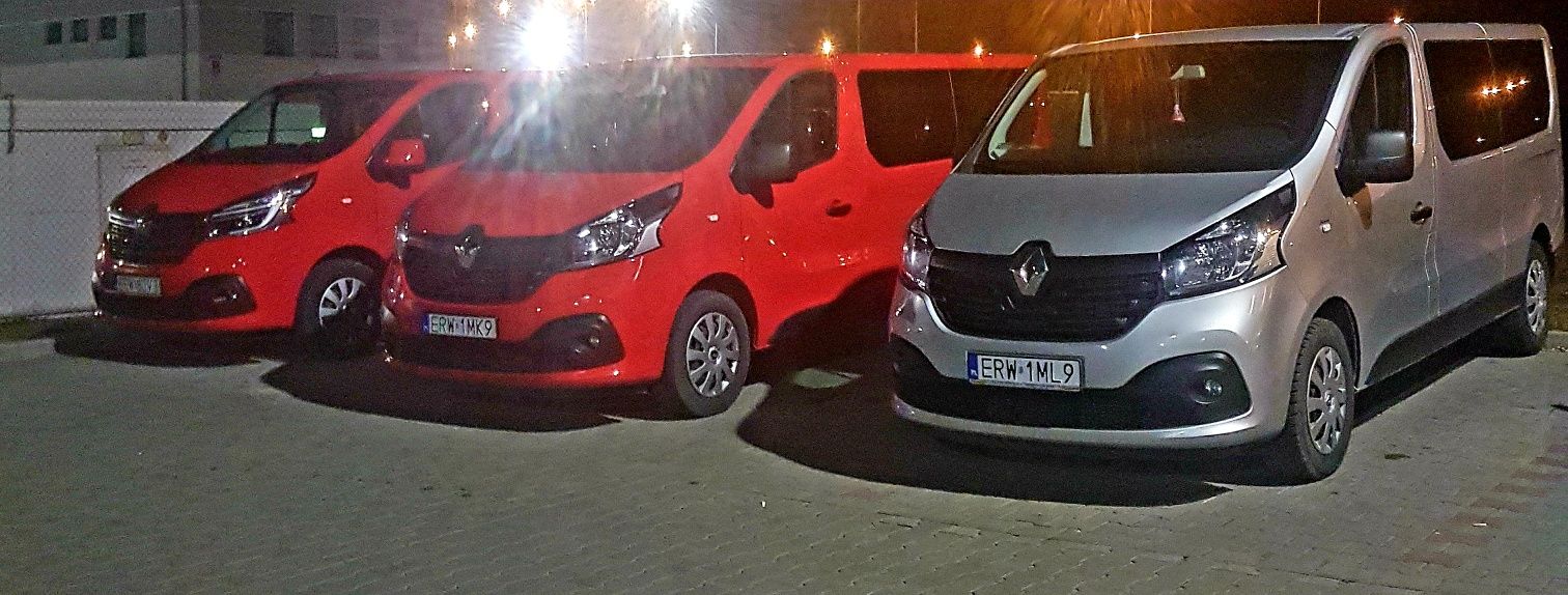 Transport przewóz osób bus 9 osobowy wynajem busa autokaru autobusu