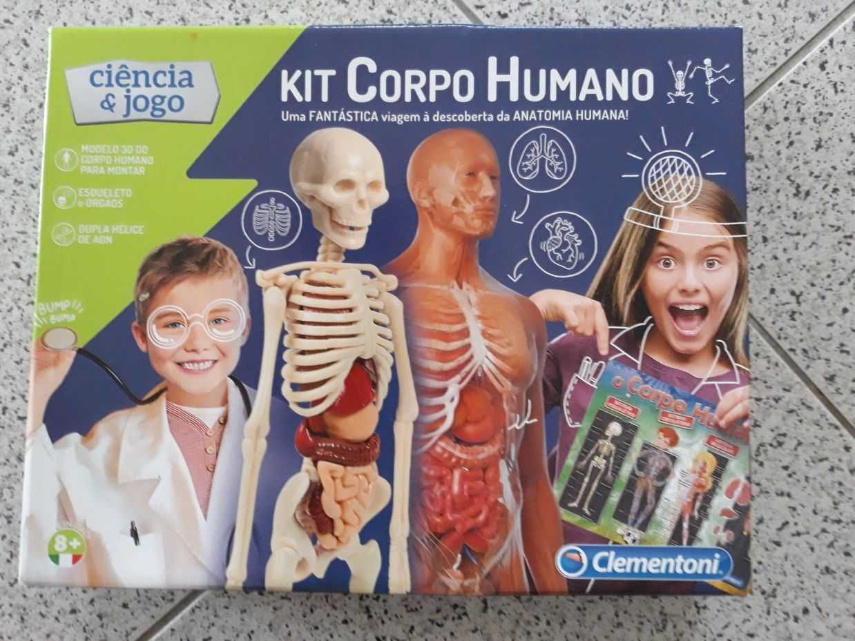 Kit Corpo Humano - Clementoni - 8+ - NOVO