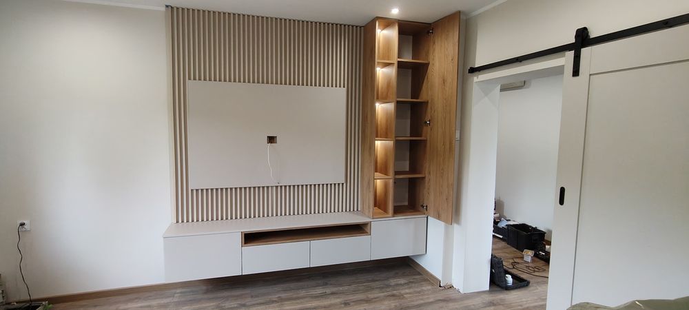 Szafka RTV,meble do salonu,lamele