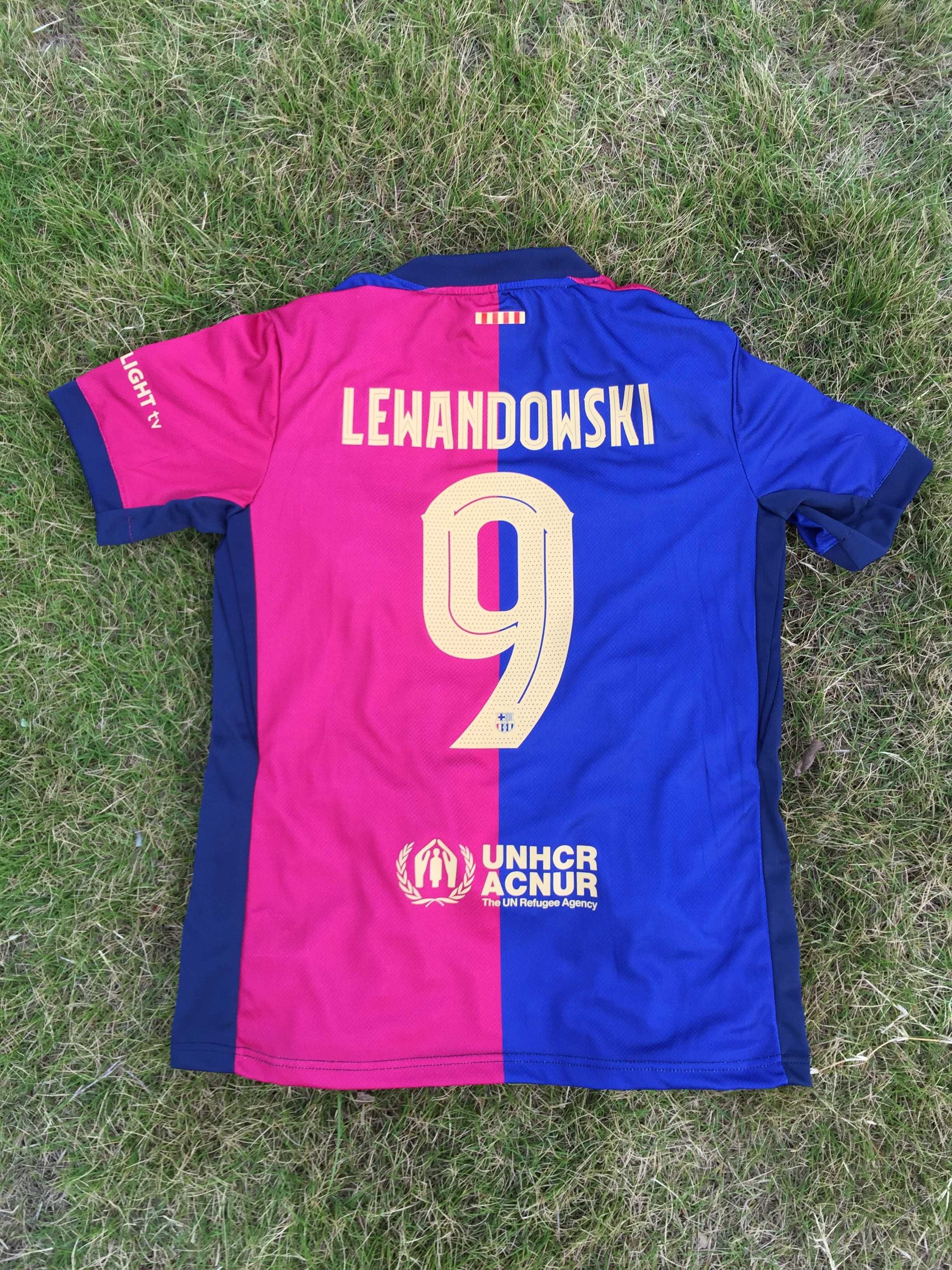 #9 Robert Lewandowski Nike Barcelona 2024-25 Koszulka domowa R.S