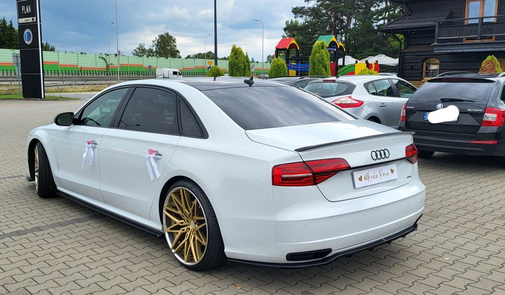 Auto do ślubu zawiozę Audi A8 Long