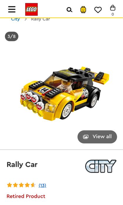 Lego City Rally Car
