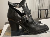 NOWE Botki czarne sztyblety r.41 26.5cm
